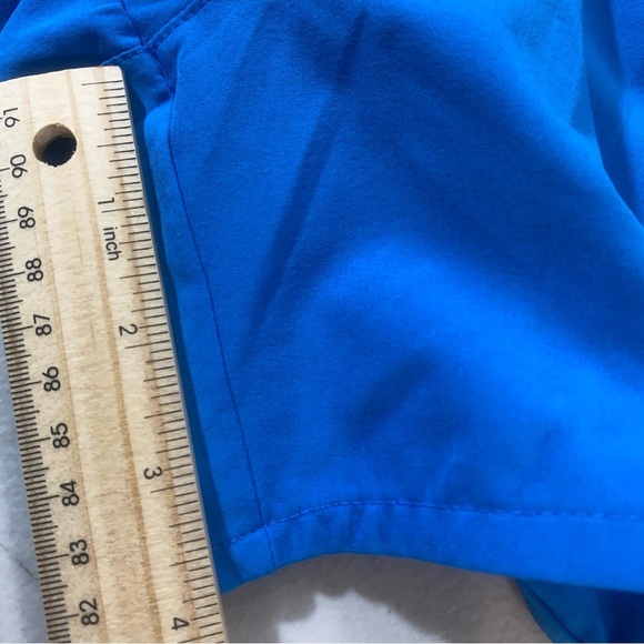 Nike Dri-Fit Running Shorts Medium Blue Just Do It Lined Athletic Gym - Picture 10 of 12